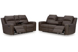 Lavenhorne Umber Reclining Living Room Set from Ashley - Luna Furniture