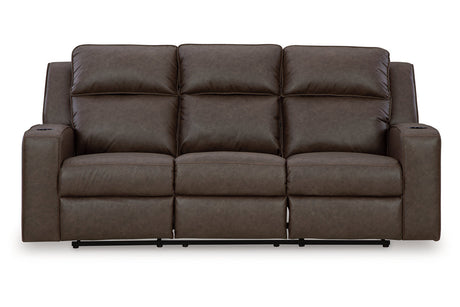 Lavenhorne Umber Reclining Sofa, Loveseat and Recliner from Ashley - Luna Furniture