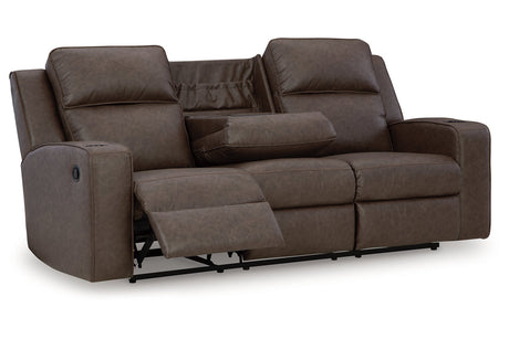 Lavenhorne Umber Reclining Sofa, Loveseat and Recliner from Ashley - Luna Furniture
