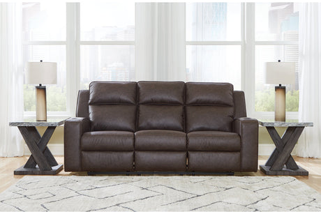 Lavenhorne Umber Reclining Sofa, Loveseat and Recliner from Ashley - Luna Furniture