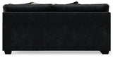 Lavernett Charcoal 5-Piece Sectional and Ottoman from Ashley Furniture - Luna Furniture