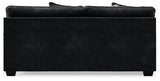 Lavernett Charcoal 5-Piece Sectional and Ottoman from Ashley Furniture - Luna Furniture