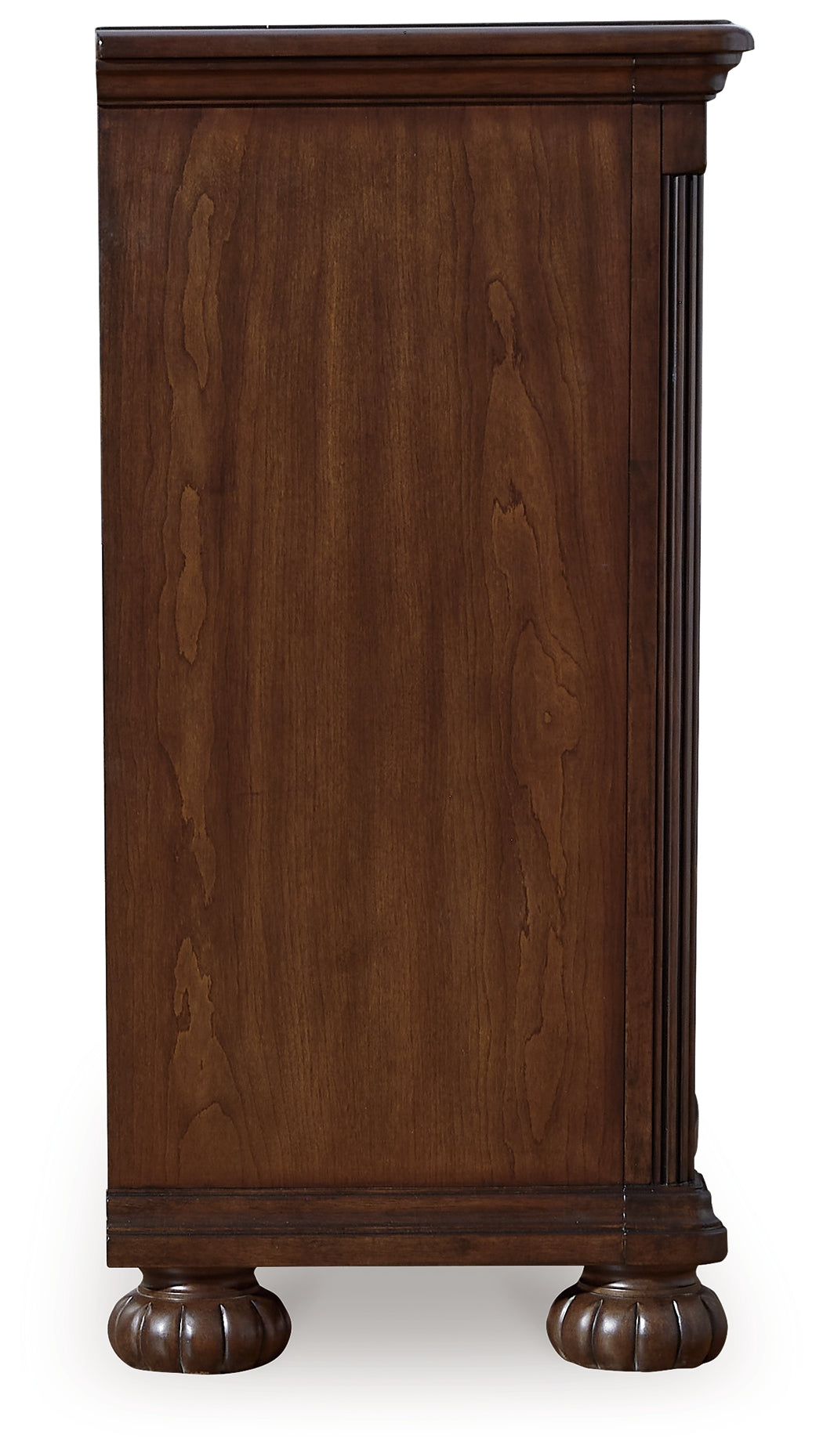 Lavinton California King Poster Bed with Dresser in Brown from Ashley Furniture - Luna Furniture