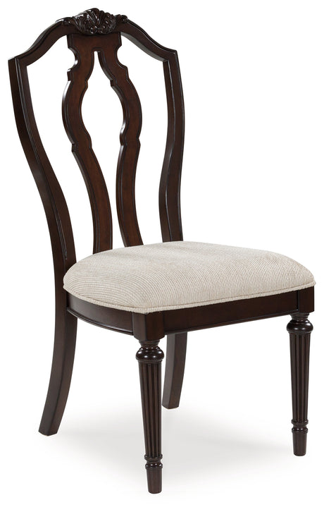 Lavinton Tan/Brown Dining Chair, Set of 2 from Ashley - Luna Furniture