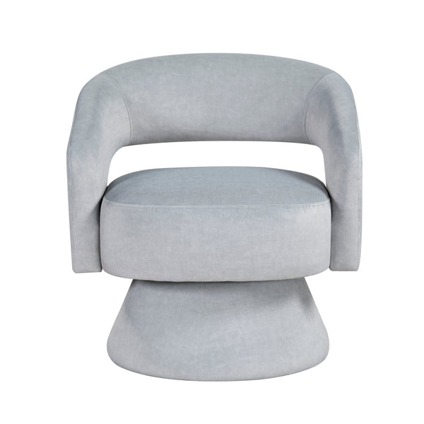 Lavon Gray Swivel Chair