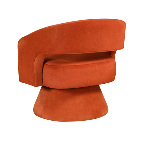 Lavon Orange Swivel Chair from Homelegance - Luna Furniture