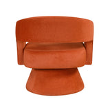 Lavon Orange Swivel Chair from Homelegance - Luna Furniture