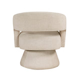 Lavon Taupe Swivel Chair from Homelegance - Luna Furniture