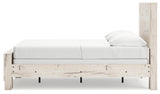 Lawroy Full Panel Bed with Dresser in Light Natural from Ashley - Luna Furniture