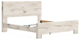 Lawroy King Panel Bed with Dresser and 2 Nightstands in Light Natural from Ashley - Luna Furniture