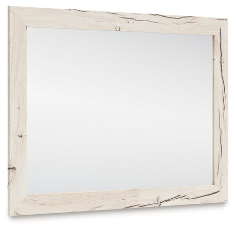 Lawroy Light Natural Bedroom Mirror (Mirror Only) from Ashley - Luna Furniture