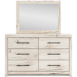 Lawroy Light Natural Bedroom Mirror (Mirror Only) from Ashley - Luna Furniture