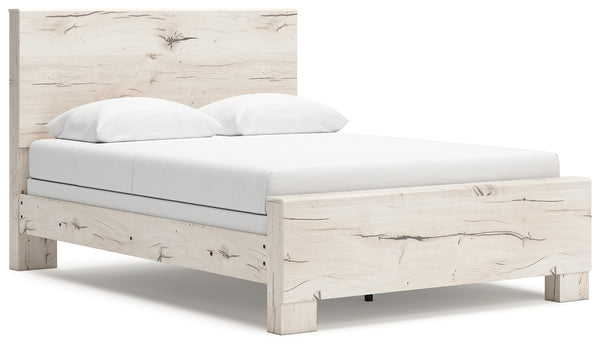 Lawroy Light Natural Queen Panel Bed