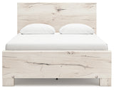 Lawroy Light Natural Queen Panel Bed from Ashley - Luna Furniture
