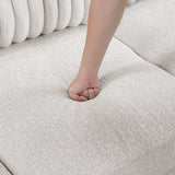 Lawson Taupe 2-Piece Sectional with Chaise from Homelegance - Luna Furniture