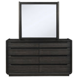 Leandro Burnished Black 5-Piece California King Bedroom Set from Coaster - Luna Furniture