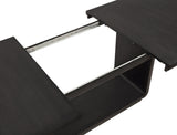 Leandro Burnished Black/Cream 9-Piece Rectangular Dining Table Set from Coaster - Luna Furniture