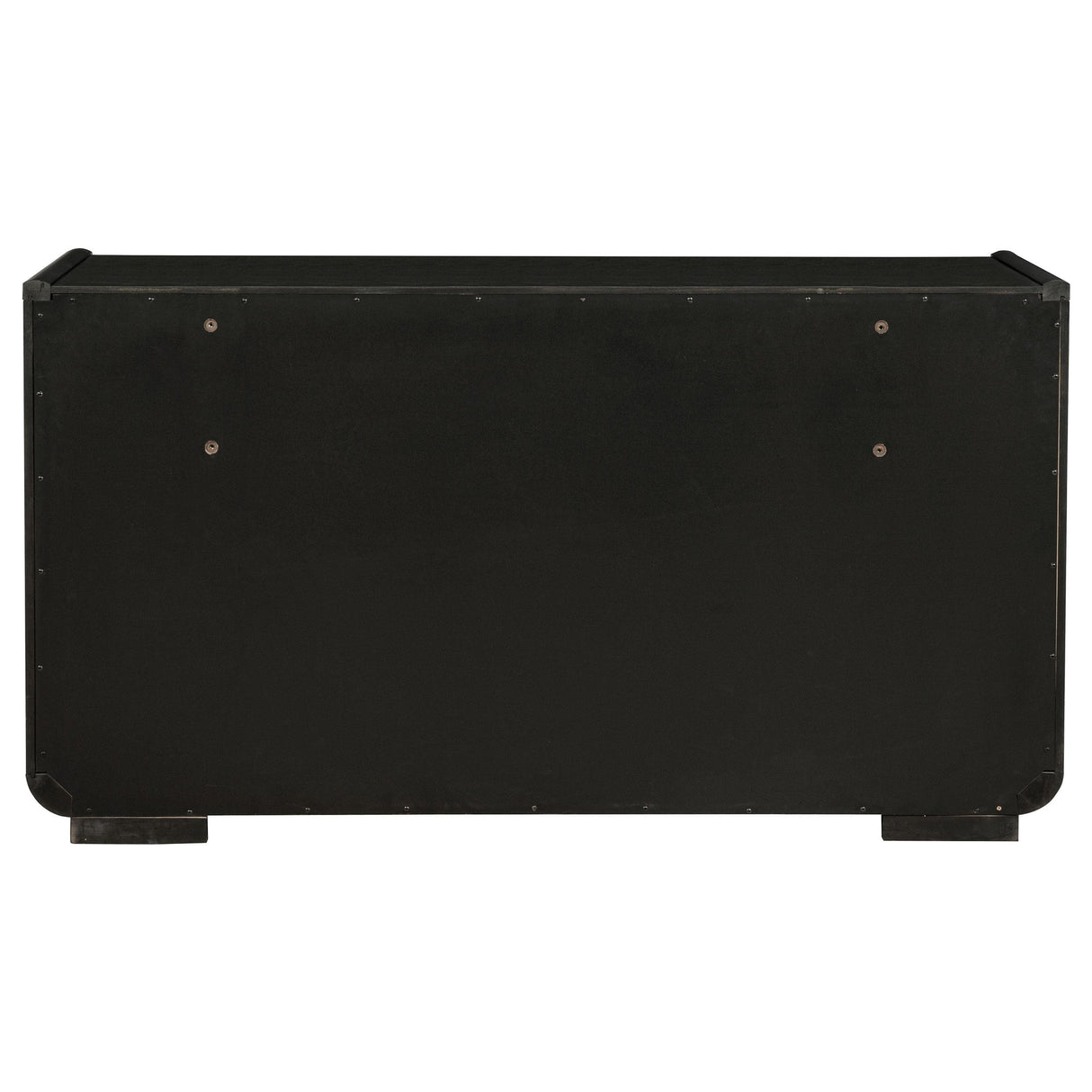Leandro Burnished Black 8-Drawer Bedroom Dresser from Coaster - Luna Furniture