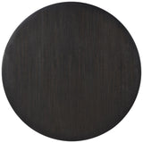 Leandro Burnished Black 7-Piece Round Dining Table Set from Coaster - Luna Furniture