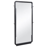 Leandro Burnished Black Full Length Floor Mirror from Coaster - Luna Furniture