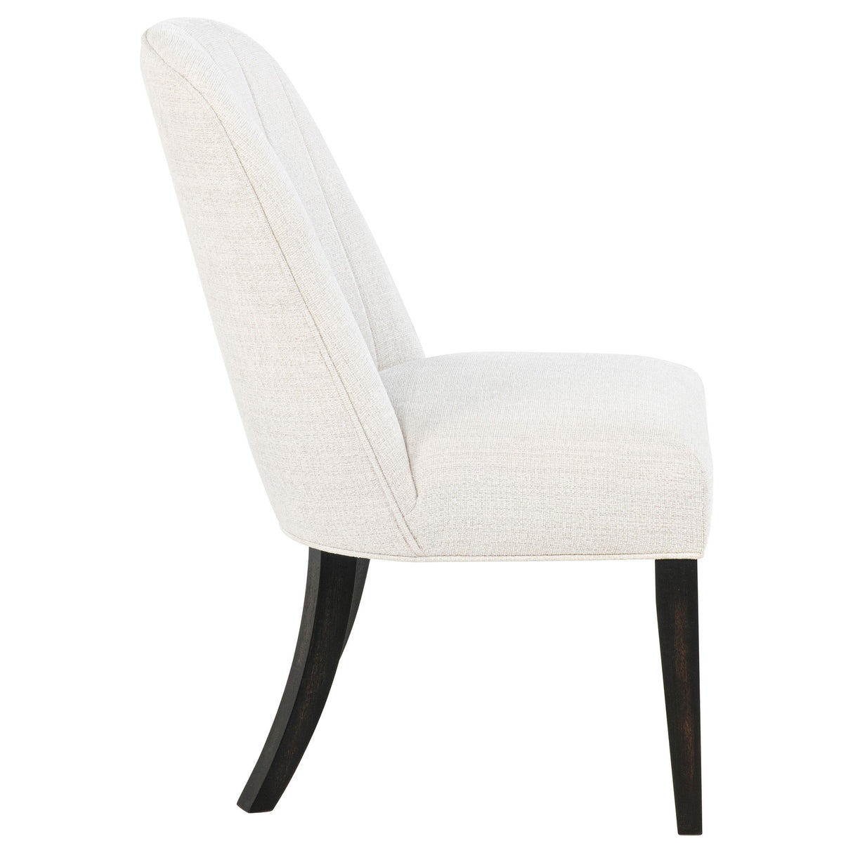 Leandro Cream Upholstered Dining Side Chair, Set of 2 from Coaster - Luna Furniture