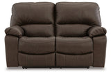 Leesworth Power Reclining Sofa, Loveseat and Recliner from Ashley - Luna Furniture