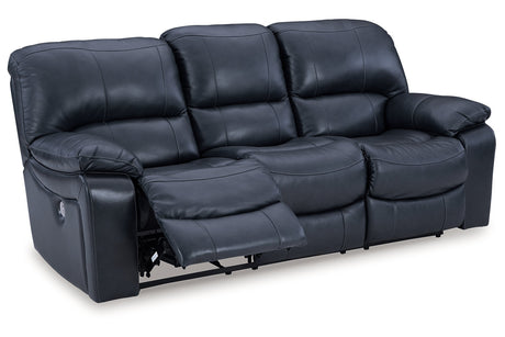 Leesworth Power Reclining Sofa, Loveseat and Recliner from Ashley - Luna Furniture