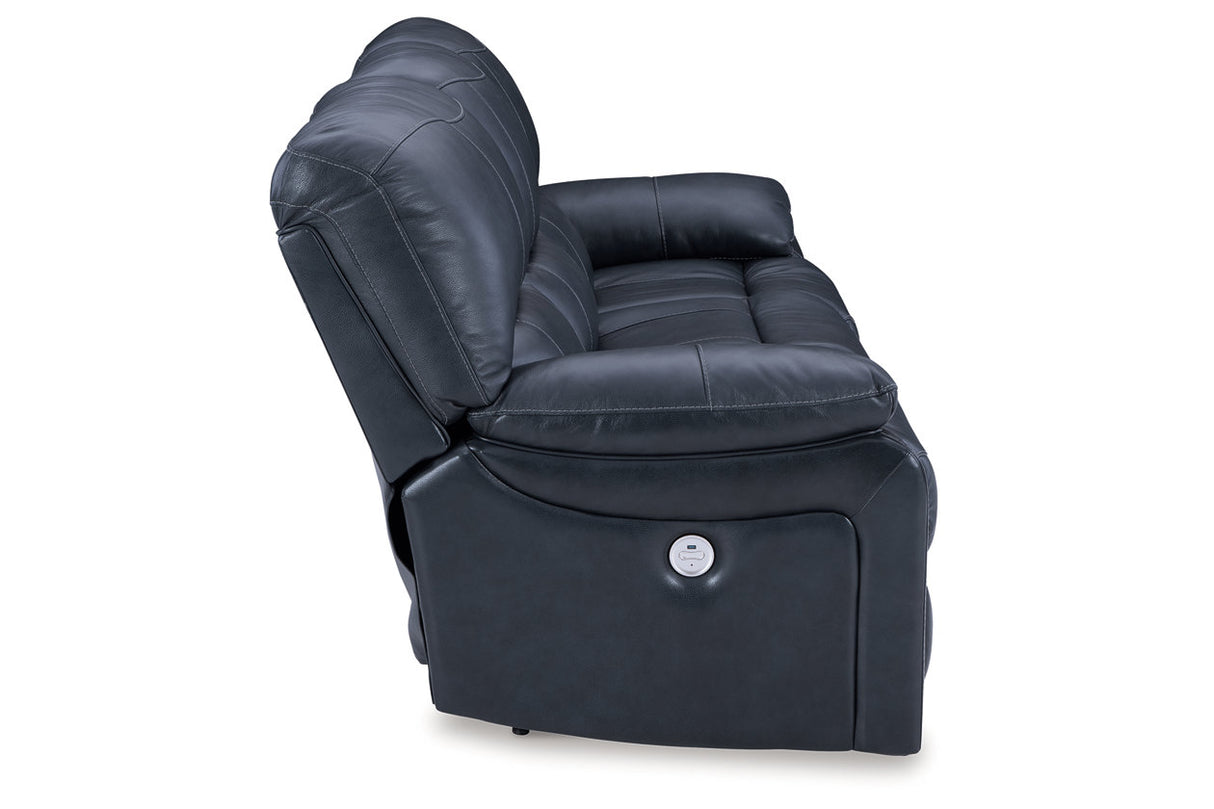 Leesworth Power Reclining Sofa, Loveseat and Recliner from Ashley - Luna Furniture