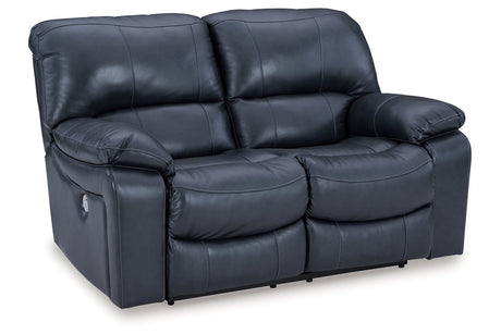 Leesworth Power Reclining Sofa, Loveseat and Recliner from Ashley - Luna Furniture