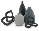 Leithick Black/Tan/Gray Accessory Set (Set of 5) from Ashley - Luna Furniture