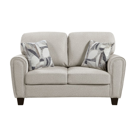Lemond Gray Loveseat from Homelegance - Luna Furniture