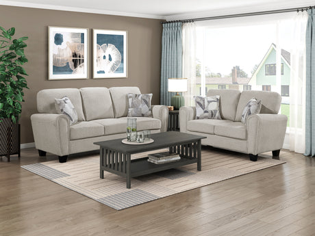 Lemond Gray Loveseat from Homelegance - Luna Furniture
