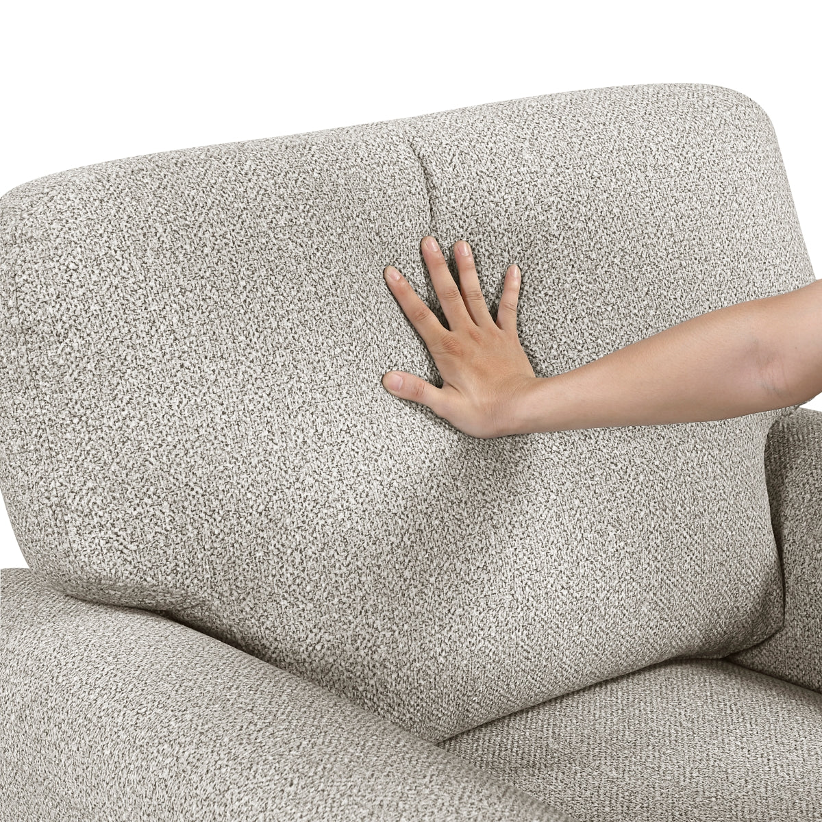 Lemond Gray Loveseat from Homelegance - Luna Furniture