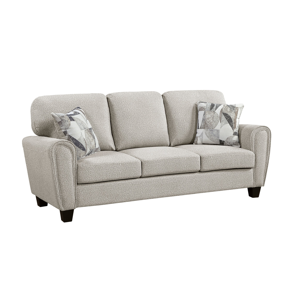 Lemond Gray Sofa and Loveseat from Homelegance - Luna Furniture
