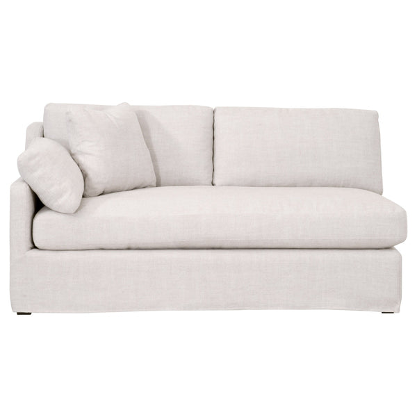 Lena Modular Slipcover 2-seat Left Slope Arm Sofa