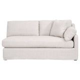 Lena Modular Slipcover 2-seat Right Slope Arm Sofa from Essentials For Living - Luna Furniture