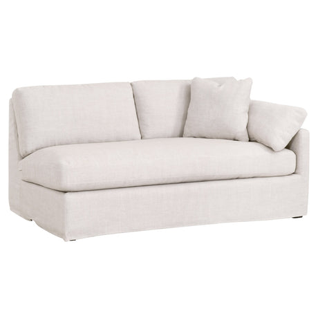 Lena Modular Slipcover 2-seat Right Slope Arm Sofa from Essentials For Living - Luna Furniture