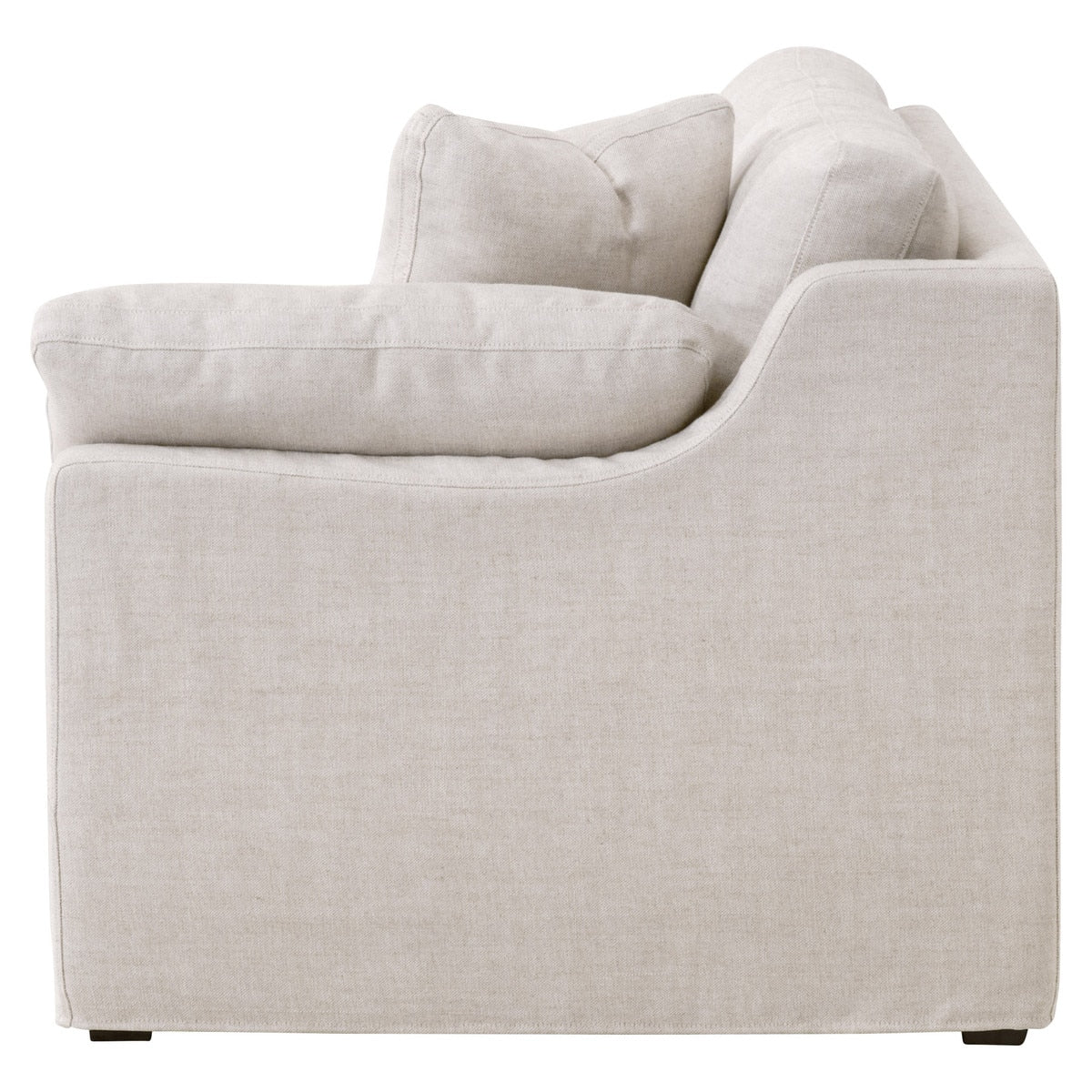 Lena Modular Slipcover 2-seat Right Slope Arm Sofa from Essentials For Living - Luna Furniture