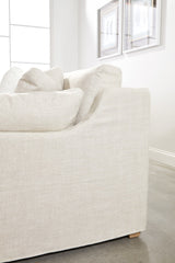 Lena Modular Slipcover 2-seat Right Slope Arm Sofa from Essentials For Living - Luna Furniture