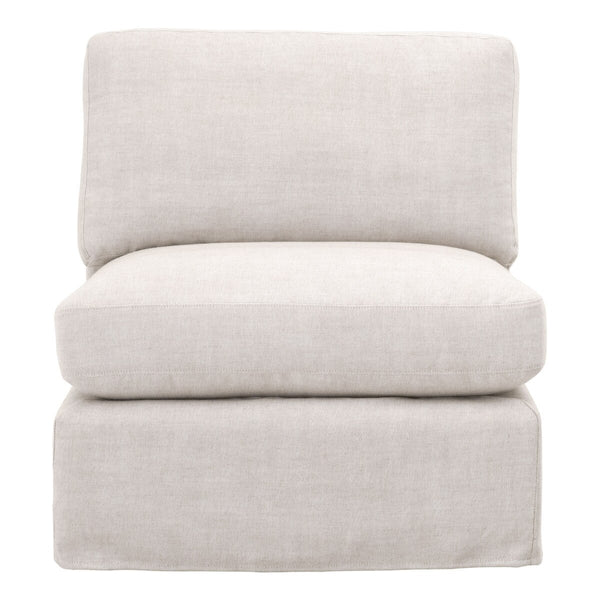 Lena Modular Slipcover 1-seat Armless Chair
