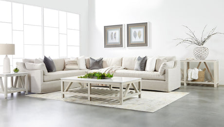 Lena Modular Slipcover 1-seat Armless Chair from Essentials For Living - Luna Furniture