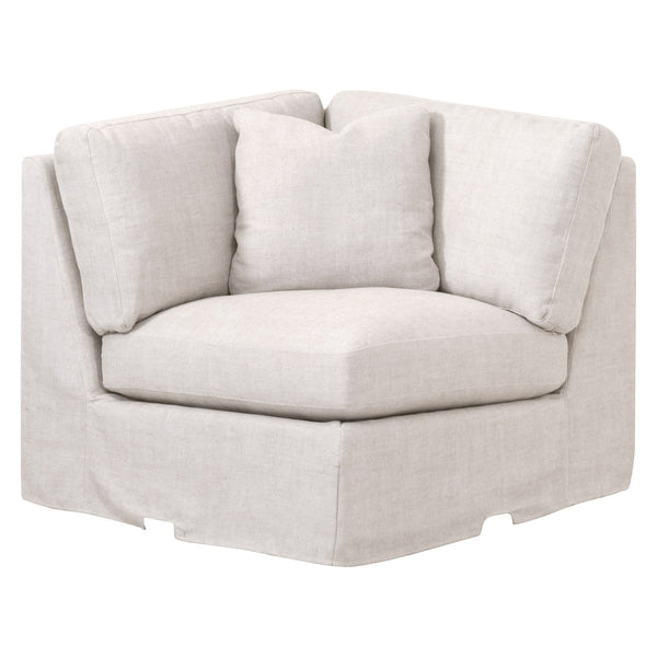 Lena Modular Slipcover Corner Chair