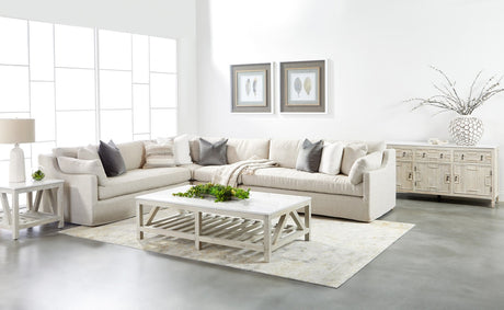Lena Modular Slipcover Corner Chair from Essentials For Living - Luna Furniture