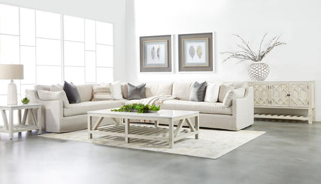 Lena Modular Slipcover Corner Chair from Essentials For Living - Luna Furniture