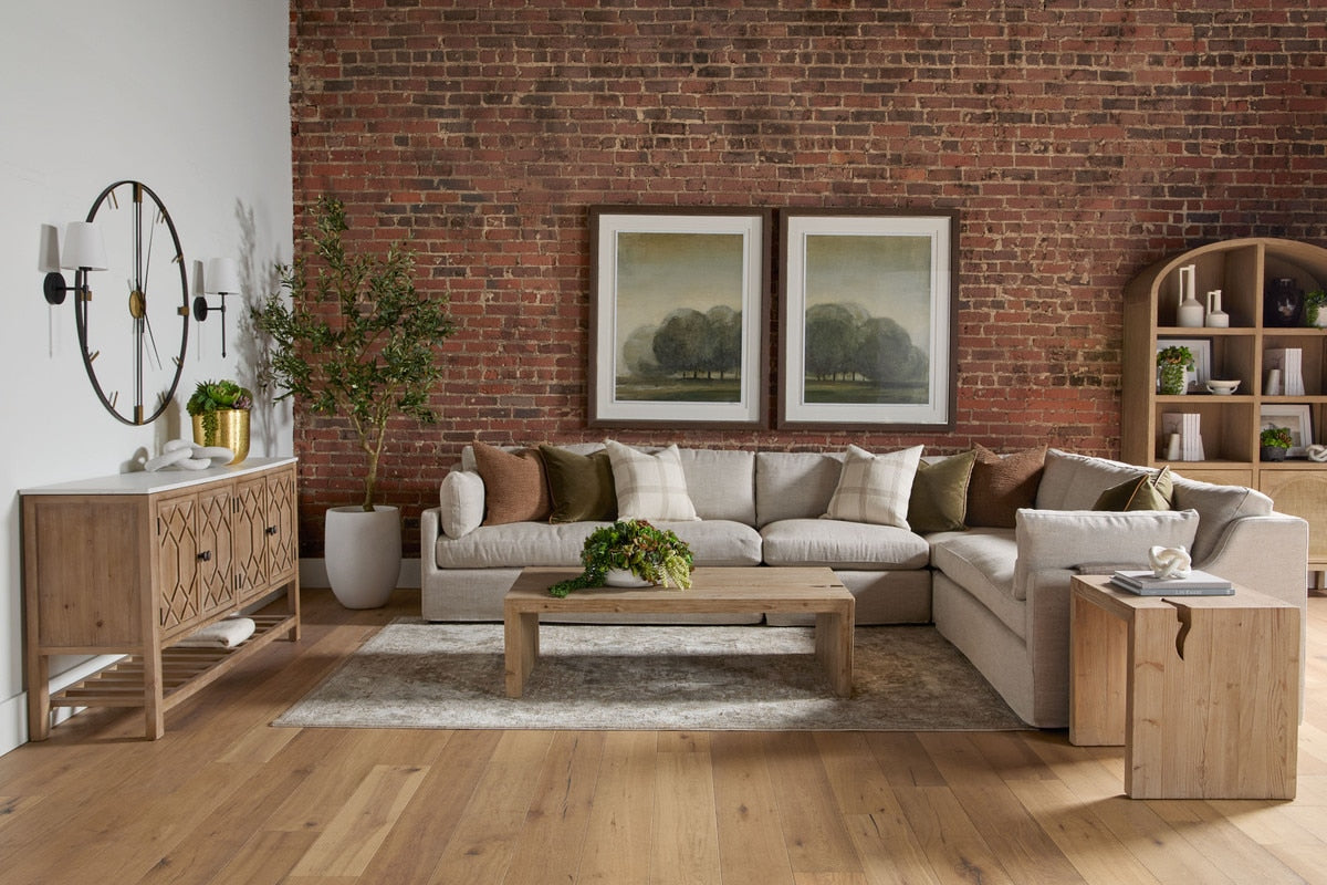 Lena Modular Slipcover Corner Chair from Essentials For Living - Luna Furniture