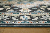 Leningston Black/Cream/Blue Washable Medium Rug from Ashley - Luna Furniture