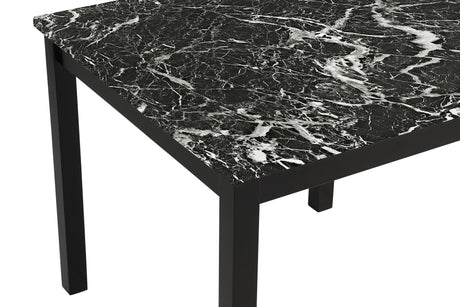 Lennon Black Velvet 5-Piece Counter Height Dining Set from Crown Mark - Luna Furniture