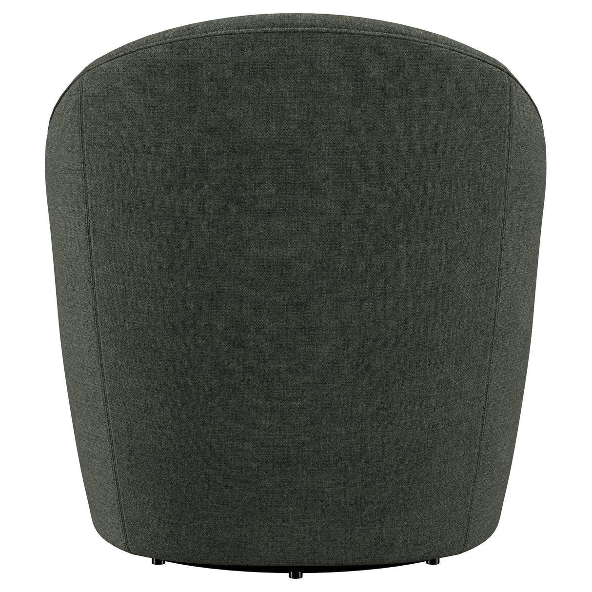 Leon Hunter Green Upholstered Accent Swivel Barrel Chair from Coaster - Luna Furniture