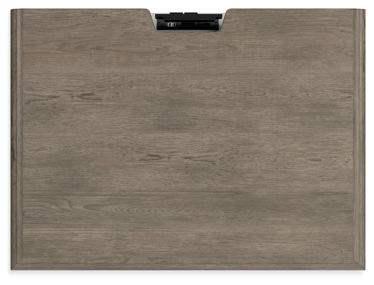 Lexorne California King Sleigh Bed with Mirrored Dresser and Nightstand in Gray from Ashley - Luna Furniture