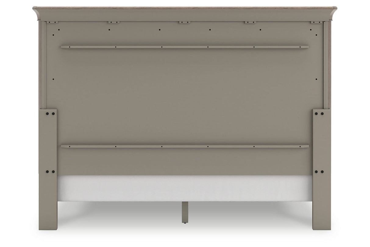 Lexorne Gray King Sleigh Bed from Ashley - Luna Furniture